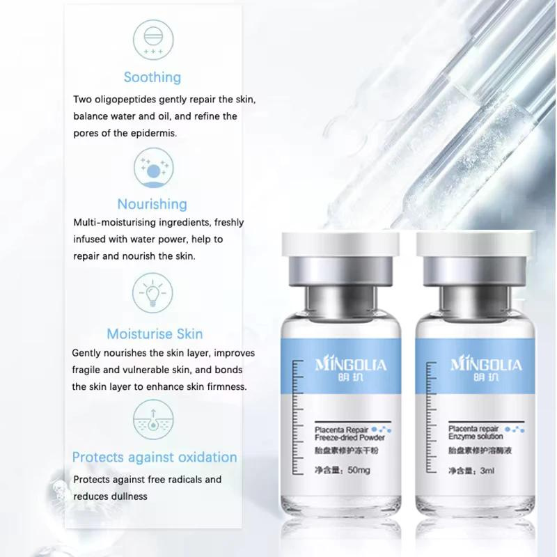 Placenta Freeze-dried Powder Essence Repair Facial Hydrating Nourishing Pore Shrinking Skin Rejuvenate Skin Care - Image 4