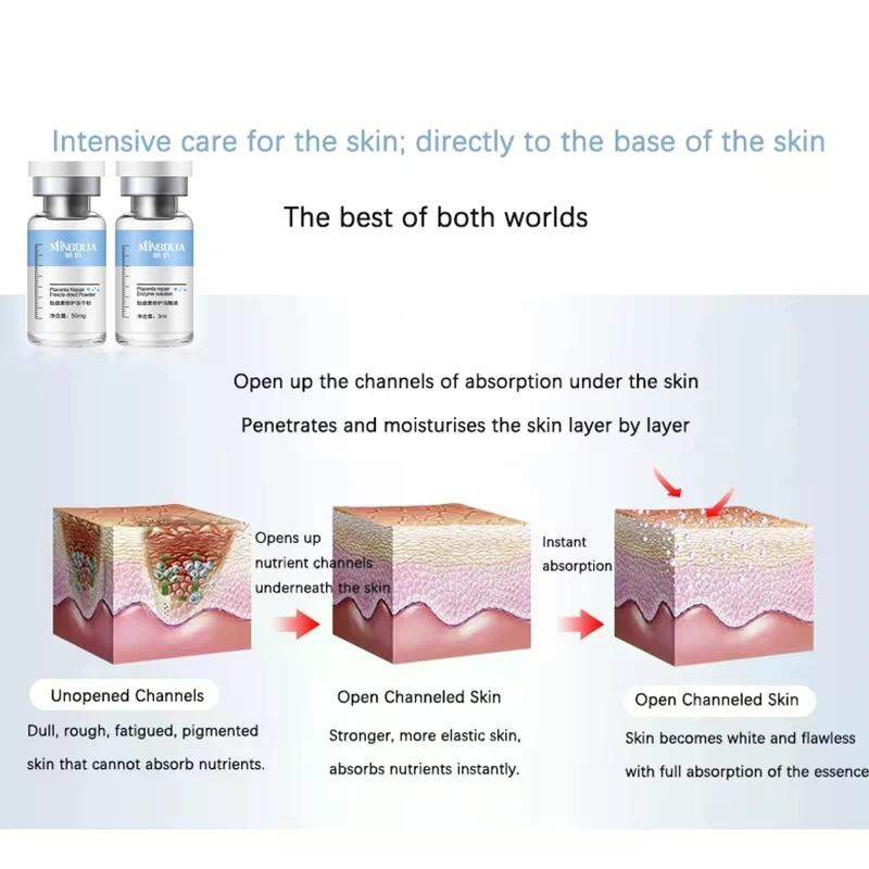 Placenta Freeze-dried Powder Essence Repair Facial Hydrating Nourishing Pore Shrinking Skin Rejuvenate Skin Care - Image 6