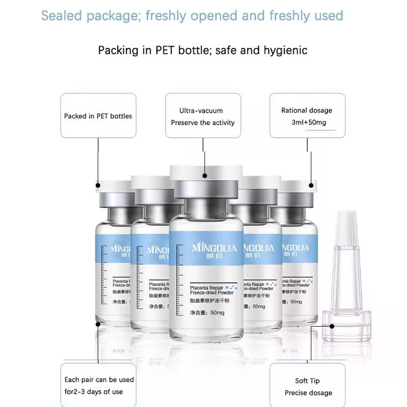 Placenta Freeze-dried Powder Essence Repair Facial Hydrating Nourishing Pore Shrinking Skin Rejuvenate Skin Care - Image 8