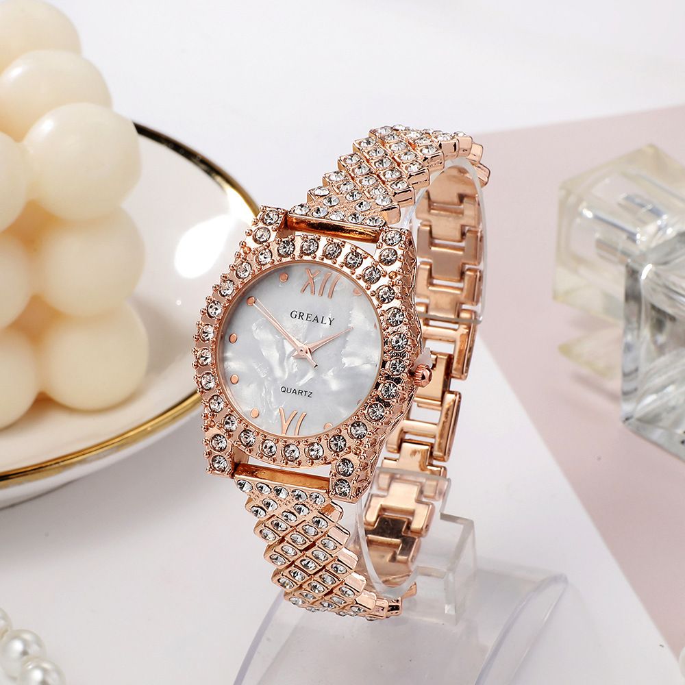 Quartz Watch Diamond Butterfly Zircon Bracelet - Image 4