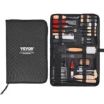 Leather Working Tools Kit 59 PCS Engraving Punching Stamping Sewing Tools