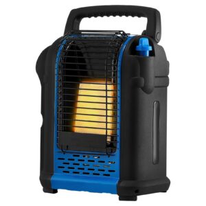Portable Propane Heater 9000BTU Stepless Temp Settings TipOver Protection