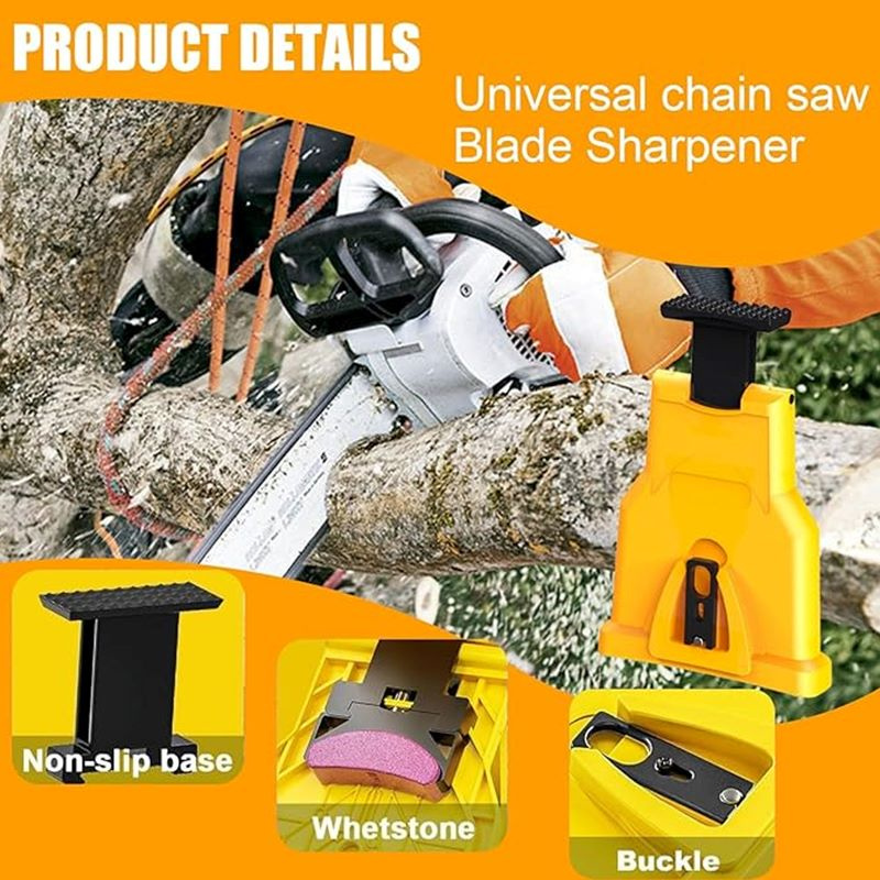 Universal Chainsaw Sharpener Kit for Lumberjack Garden Worker - Image 12