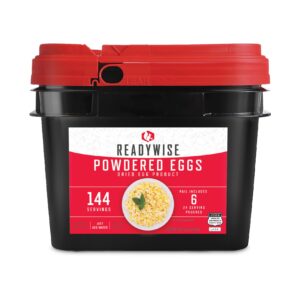 Powdered Eggs (6 pouches In each bucket)- 144 Total Servings