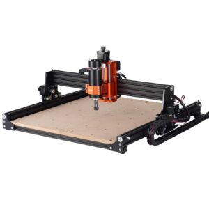 VEVOR CNC Router Machine, 300W, 3 Axis GRBL Control Wood Engraving Carving Milling Machine Kit, 400 x 400 x 75 mm / 15.7 x 15.7 x 2.95 in Working Area 1200 RPM for Wood Acrylic MDF PVC Plastic Foam